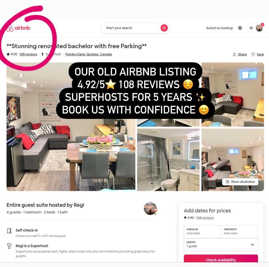 Luxury Bachelor Suite بوينت كلير المظهر الخارجي الصورة
